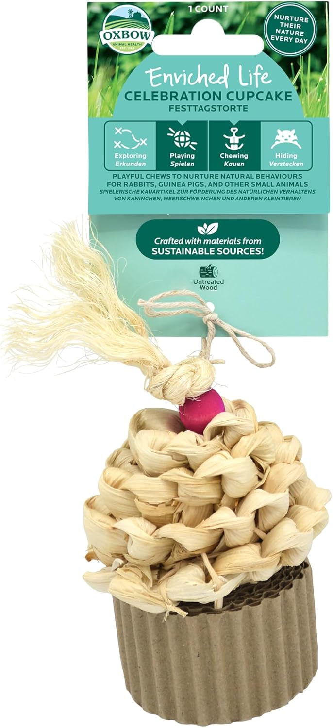 Oxbow Enriched Life Celebratio...uinea Pig Accessories for Cage - down 10.02% (£0.46) to £4.13 from £4.59