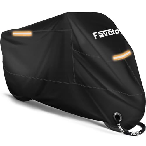 Favoto Motorbike Cover Waterpr...Moped Cover 245 x 105 x 125 cm - down 44.18% (£9.65) to £12.19 from £21.84