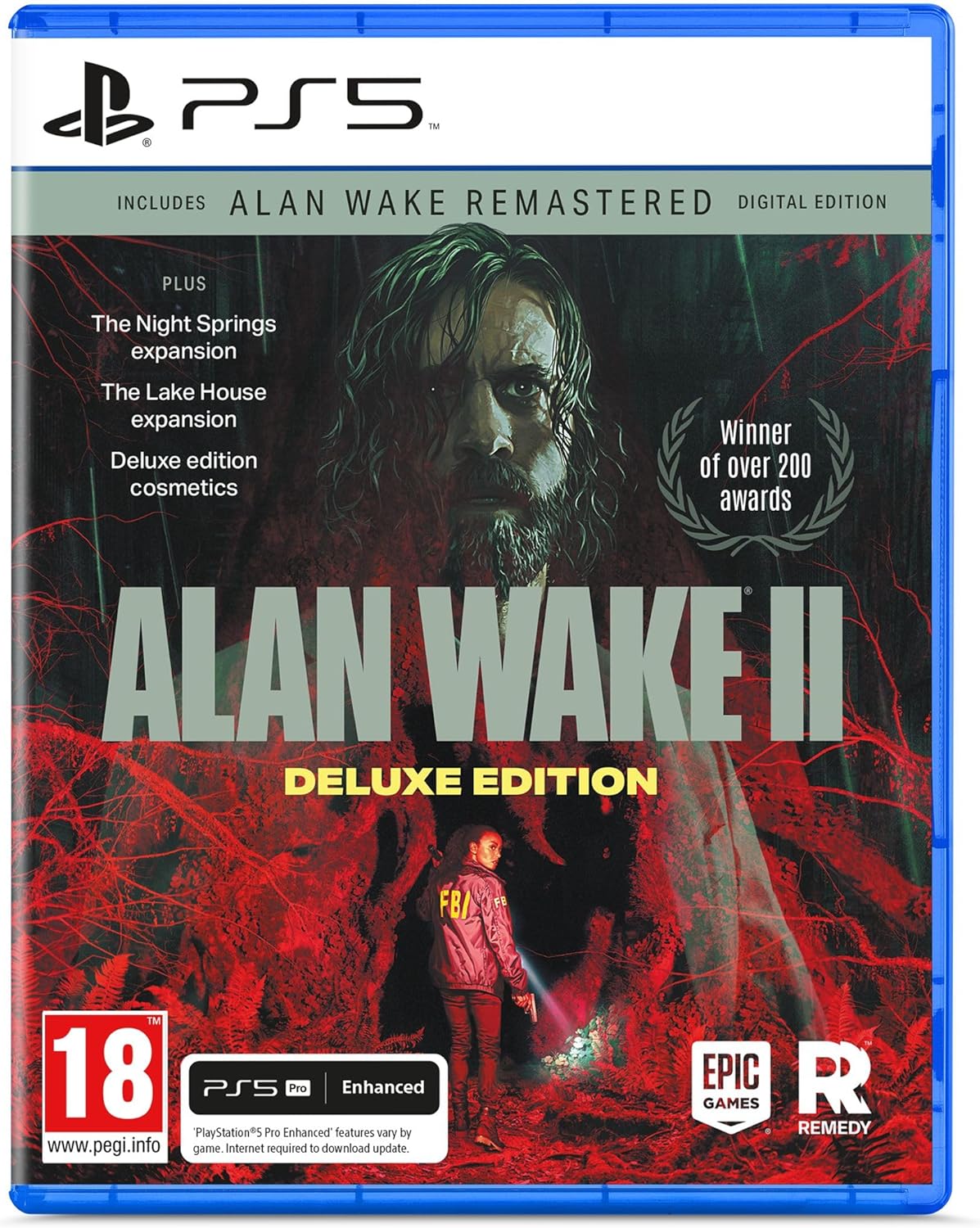 Alan Wake 2 Deluxe Edition - PS5 - down 33.32% (£12.99) to £25.99 from £38.98