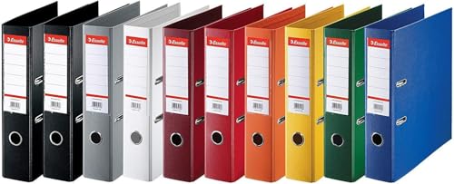 Esselte Ring Binders with Stan...of 10 Assorted Classic, 624177 - down 10.00% (£2.58) to £23.21 from £25.79
