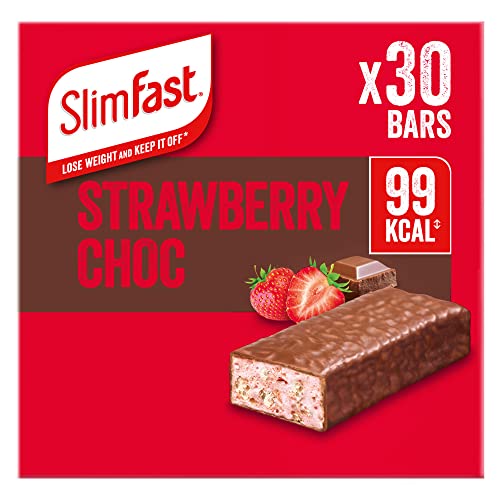 SlimFast Snack Bar, Low Calori...c Flavour, 30 x 25 g Multipack - down 49.07% (£12.62) to £13.10 from £25.72