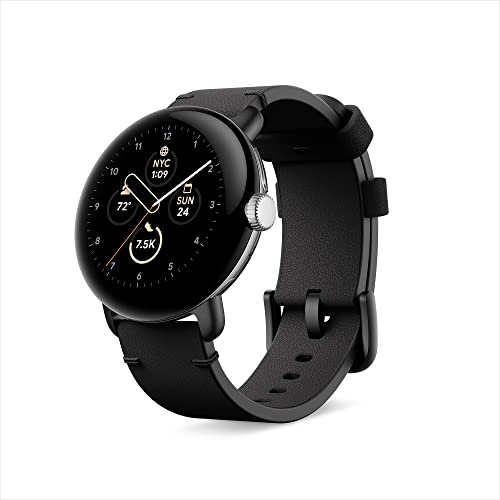 Google Pixel Watch Crafted Leather band – Black, Small - down 9.99% (£4.76) to £42.87 from £47.63