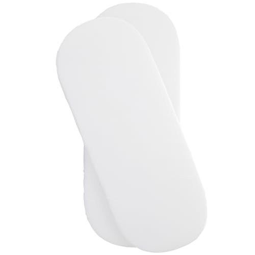 Clair de Lune 2 Pack Fitted Je...sket Sheets 74 x 30 cm (White) - down 49.81% (£3.96) to £3.99 from £7.95