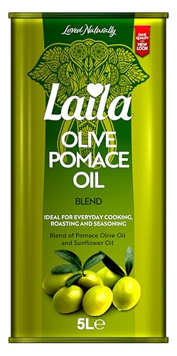 Laila Pomace Olive Oil Blend 5L - down 16.67% (£3.00) to £15.00 from £18.00