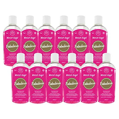 Fabulosa 4 in 1 Concentrated A..., 220ml, 12 Pack, Winter Angel - down 50.38% (£8.52) to £8.39 from £16.91