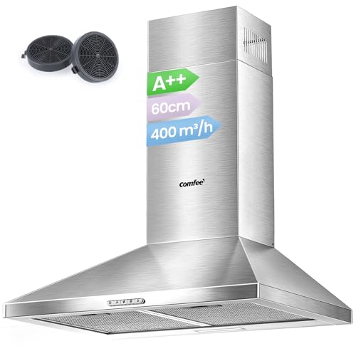 COMFEE' 60cm Chimney Cooker Ho...ass A++, 400m³/h Extractor Fan - down 33.74% (£28.00) to £54.99 from £82.99