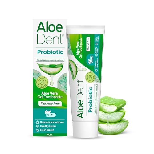 Aloe Dent - Probiotic Aloe Ver...ree & SLS Free - 75ml - 1 Pack - down 50.08% (£3.00) to £2.99 from £5.99