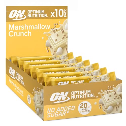 Optimum Nutrition Marshmallow Protein Bar, 10 x 65 g - down 18.32% (£4.38) to £19.53 from £23.91