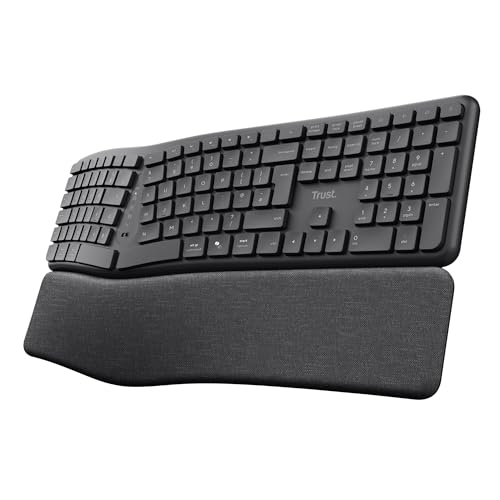 Trust Arvia Silent Wireless Er...yboard QWERTY UK Layout, Black - down 46.67% (£28.00) to £31.99 from £59.99