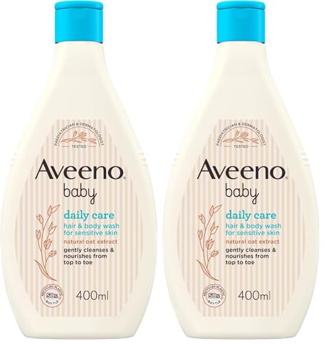 Aveeno Baby Daily Care Hair an...oisturised, For Sensitive Skin - down 13.32% (£1.42) to £9.24 from £10.66