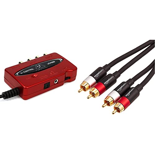 Behringer U-CONTROL UCA222 Ult...e RCA Audio Cable - 2.4 meters - down 31.19% (£10.00) to £22.06 from £32.06