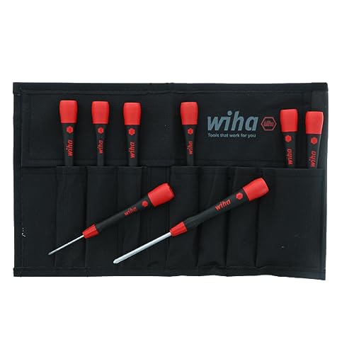 Wiha 26193 Slotted and Phillip...oft PicoFinish Handle, 8-Piece - down 36.56% (£16.86) to £29.26 from £46.12