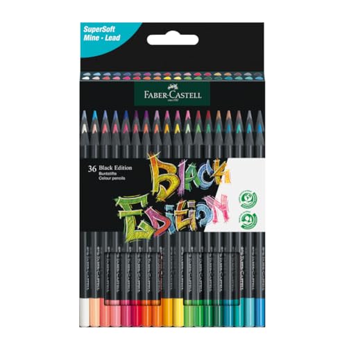 Faber-Castell Black Editition 36 x Colour Pencils - down 26.51% (£3.72) to £10.31 from £14.03
