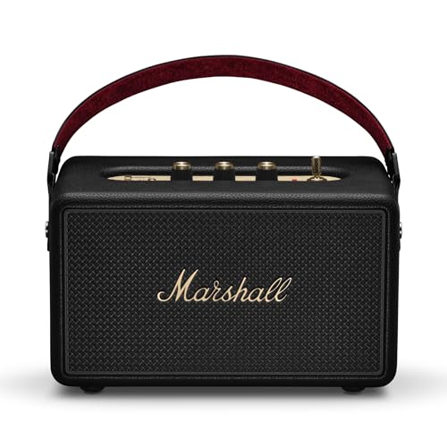 Marshall Kilburn III Portable ...Hours Playtime - Black & Brass - down 29.46% (£88.10) to £210.90 from £299.00