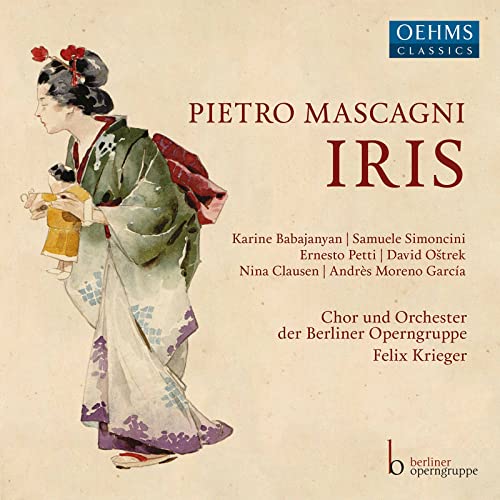 Pietro Mascagni: Iris - down 31.67% (£10.07) to £21.73 from £31.80