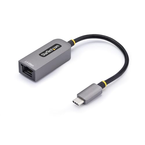 StarTech.com 2.5GbE USB-C to E...etwork, Thunderbolt Compatible - down 37.20% (£12.76) to £21.54 from £34.30