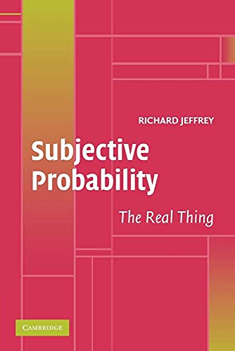Subjective Probability: The Real Thing - down 83.71% (£22.30) to £4.34 from £26.64