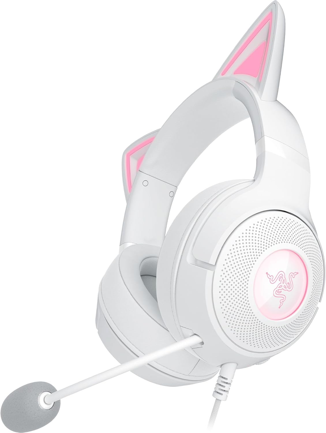 Razer Kraken Kitty V2 - Wired ...oid Mic, Surround Sound) White - down 9.99% (£6.93) to £62.41 from £69.34