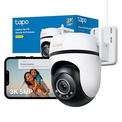 Tapo C530WS 3K 5MP Pan/Tilt Outdoor Security Camera CCTV Camera
