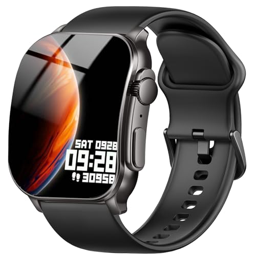 Smart Watch for Men Women Answer/Make Call, 2.01" AMOLED Curved Screen Fitness Watch with 110+ Sport Modes, 2026 Smartwatch with Heart Rate/Sleep/Stress Monitor, IP68 Activity Tracker for Android iOS