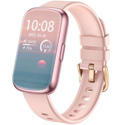 Fitness Tracker, Smart Watches for Women Men with 24/7 Heart Rate/Blood Pressure/Blood Oxygen Monitor, Sleep Tracker, Calories&Step Counter, IP68 Waterproof Health Activity Trackers for Android&iPhone