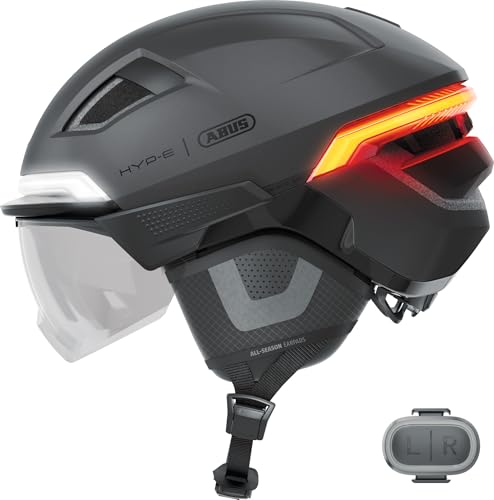ABUS HYP-E ACE Bike Helmet - w...r Men and Women - Size M, Grey - down 6.33% (£11.83) to £175.19 from £187.02