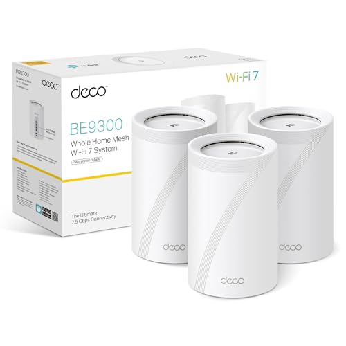 TP-Link Deco BE9300(3-pack) Wi...nd, Homeshield, Alexa & Google - down 27.32% (£164.65) to £437.99 from £602.64