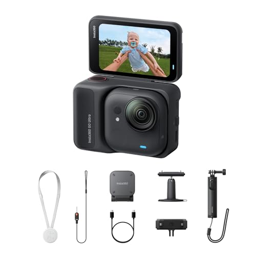 Insta360 GO Ultra Midnight Bla...ck Release Mount & Pivot Stand - down 15.23% (£64.48) to £359.00 from £423.48