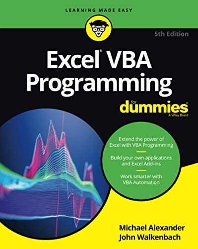 Excel VBA Programming For Dumm... (For Dummies (Computer/Tech)) - down 10.01% (£1.43) to £12.86 from £14.29