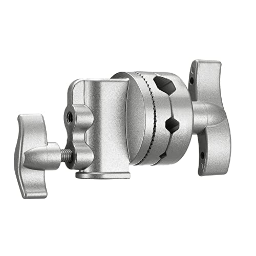 NEEWER Multi Functional Heavy ...p Head for Light Stand, Silver - down 30.19% (£8.30) to £19.19 from £27.49
