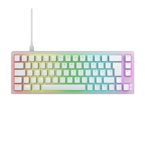 CHERRY XTRFY K5V2 Compact, Mec...ED SWITCHES, Transparent White - down 10.00% (£5.47) to £49.24 from £54.71