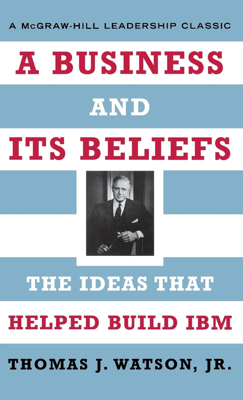A Business and Its Beliefs: Th...Graw-Hill Leadership Classics) - down 90.71% (£25.39) to £2.60 from £27.99