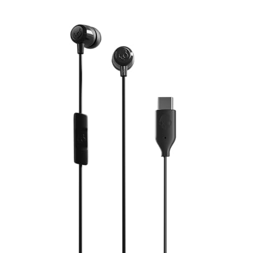 Skullcandy Jib USB-C Wired Ear...ise Isolating Fit - True Black - down 40.03% (£6.00) to £8.99 from £14.99