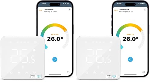 Smart Thermostat for Combi Boi...ired - White - Pack of 2-240 V - down 46.04% (£58.00) to £67.98 from £125.98