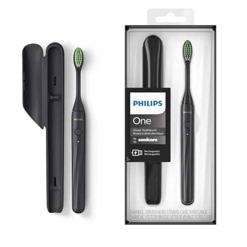 Philips One Rechargeable Tooth...Shadow Black (Model HY1200/26) - down 7.28% (£2.18) to £27.78 from £29.96