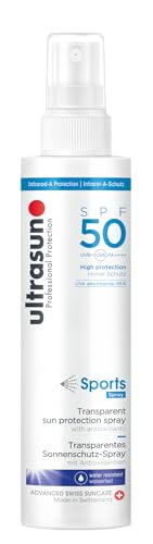 Ultrasun Sports Spray SPF50 150ml - down 8.58% (£1.69) to £18.00 from £19.69