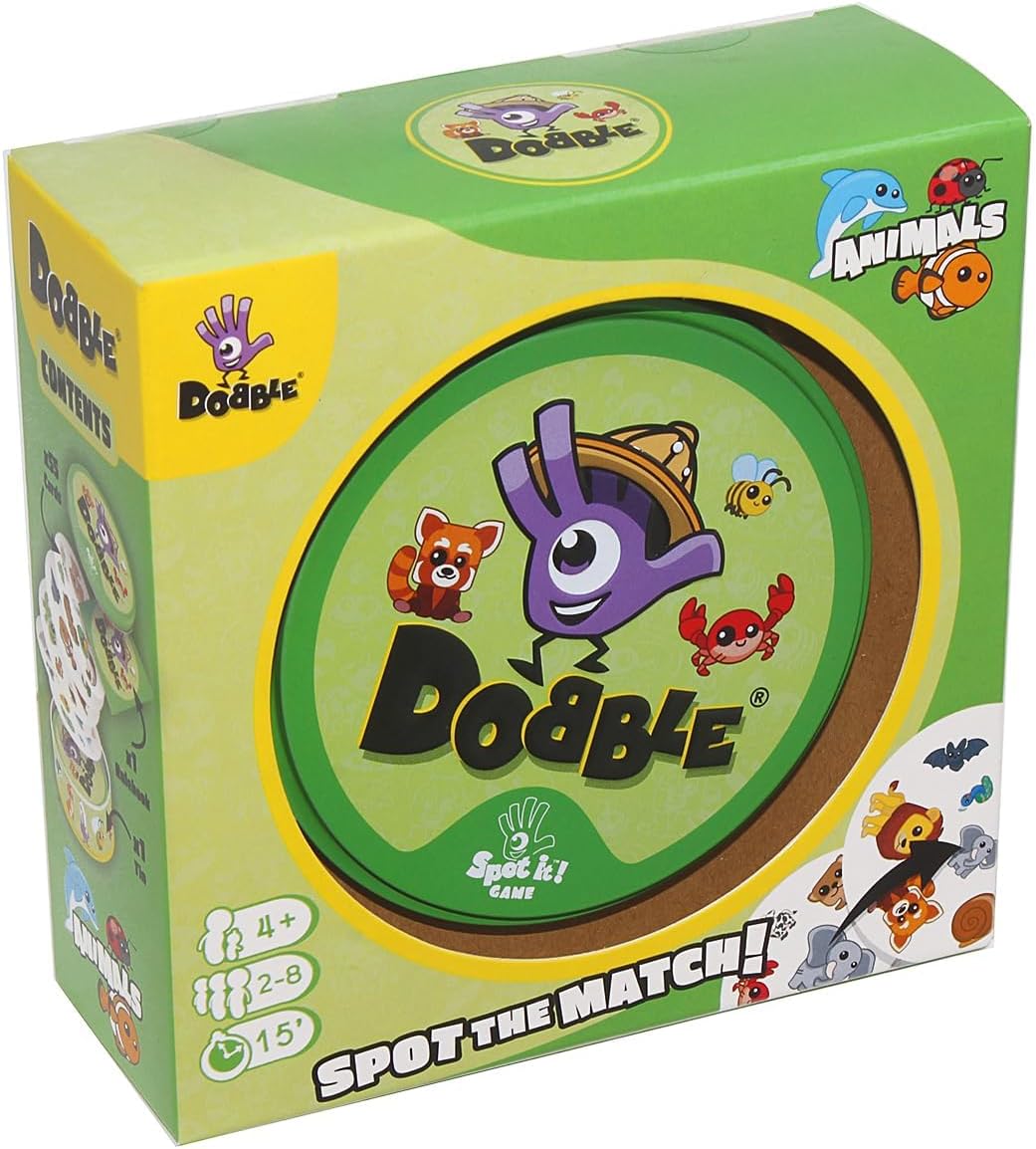 Dobble Animals Card Game - down 29.95% (£4.49) to £10.50 from £14.99