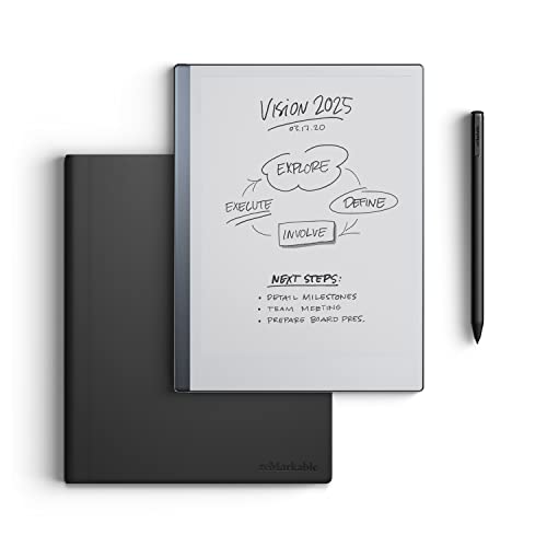 reMarkable Essentials Bundle –... Case in Black Premium Leather - down 19.86% (£109.01) to £439.99 from £549.00