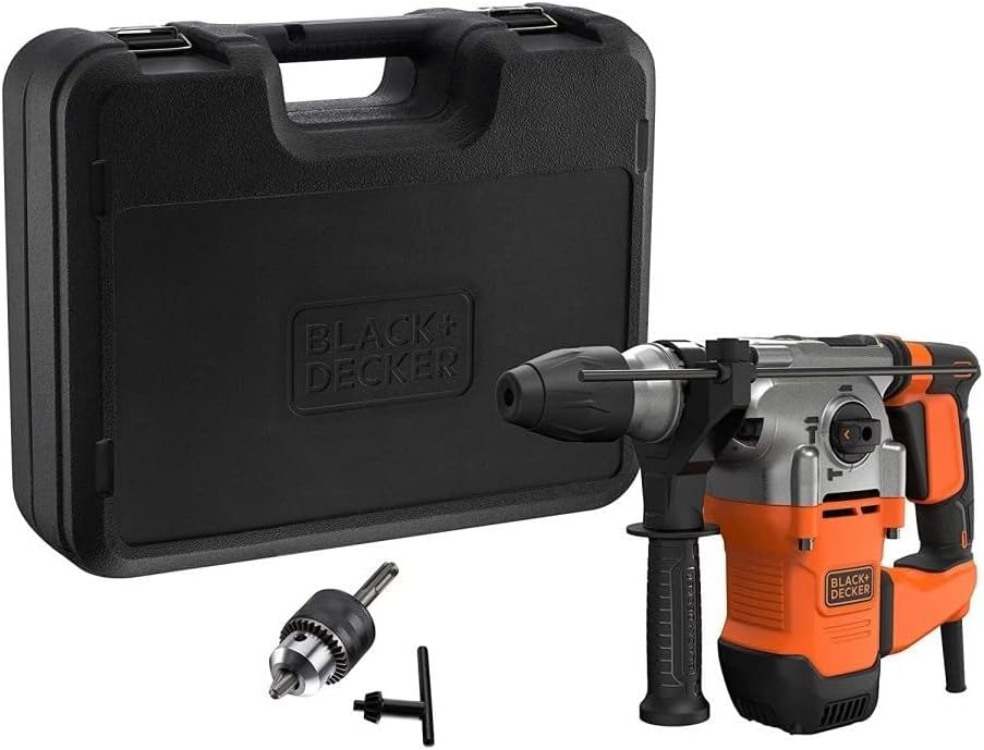 BLACK+DECKER BEHS03K-QS Hammer Drill SDS+ 1250W - down 5.17% (£5.20) to £95.29 from £100.49