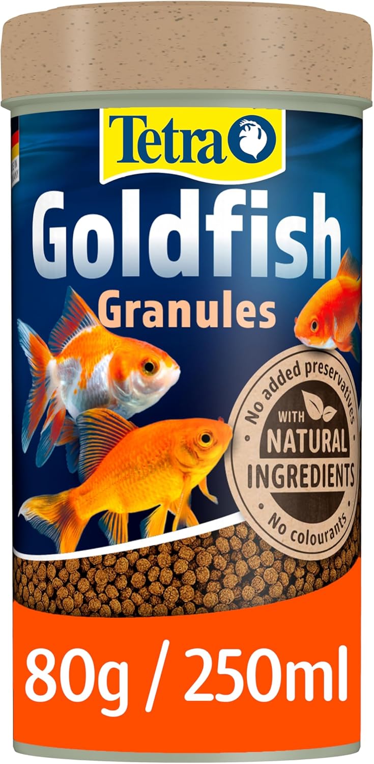 Tetra Goldfish Fish Food Granu...for All Smaller Goldfish, 80 g - down 20.00% (£0.80) to £3.20 from £4.00