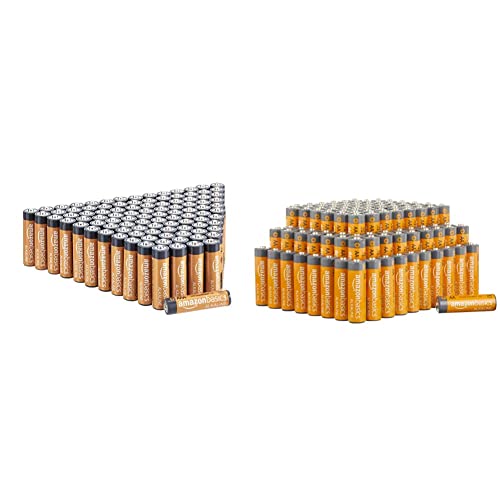 Amazon Basics AAA Performance ... Alkaline Batteries (100-Pack) - down 15.01% (£5.62) to £31.83 from £37.45