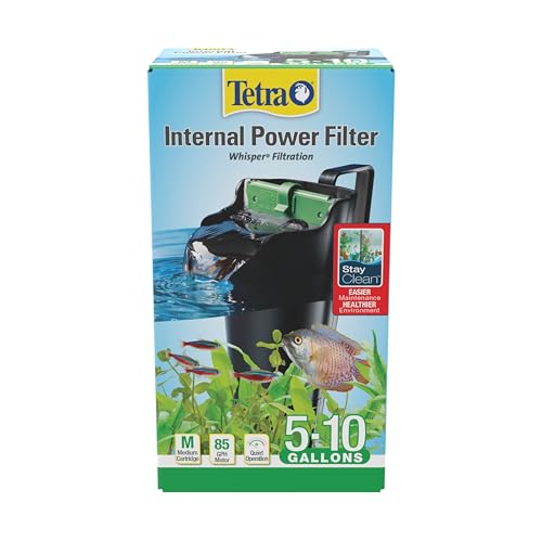 Tetra Whisper Internal Power F...iltration With Air Pump, Black - down 8.15% (£1.25) to £14.08 from £15.33