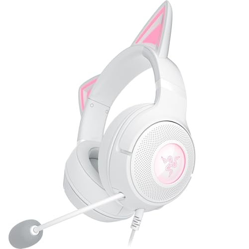 Razer Kraken Kitty V2 - Wired ...oid Mic, Surround Sound) White - down 7.05% (£4.36) to £57.47 from £61.83