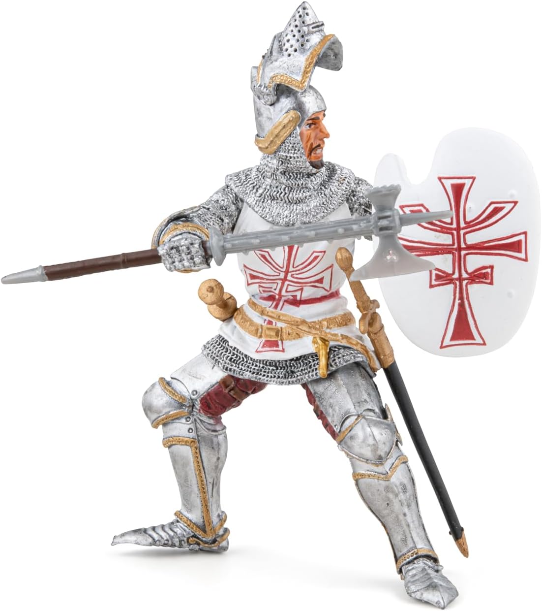 Papo MEDIEVAL-FANTASY Figurine...7 Germanic Knight, Multicolour - down 10.03% (£0.74) to £6.64 from £7.38
