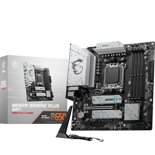 MSI B650M GAMING PLUS WIFI Mot...Ie 4.0 x16, M.2 Gen4, Wi-Fi 6E - down 9.10% (£10.01) to £99.98 from £109.99