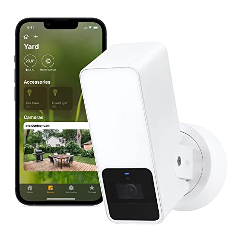 Eve Outdoor Cam (White Edition...ication, flexible installation - down 27.95% (£64.01) to £164.99 from £229.00