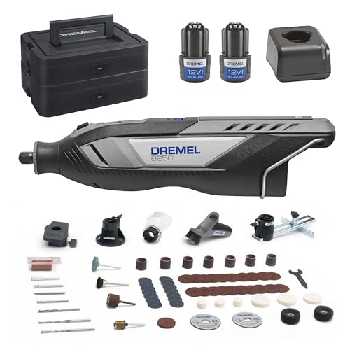 Dremel 8250 12V Cordless Rotar...ting, Grout Removal, Engraving - down 20.32% (£49.84) to £195.39 from £245.23