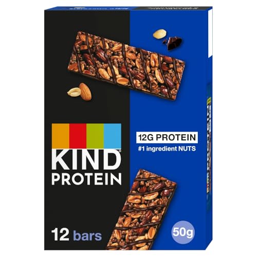 KIND Protein Bars, Gluten Free...eservatives, Multipack 72 x50g - down 8.77% (£6.71) to £69.83 from £76.54