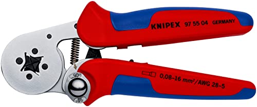 KNIPEX Self-Adjusting Crimping...nt Handles 180 mm, 97 55 04 SB - down 10.00% (£14.18) to £127.58 from £141.76