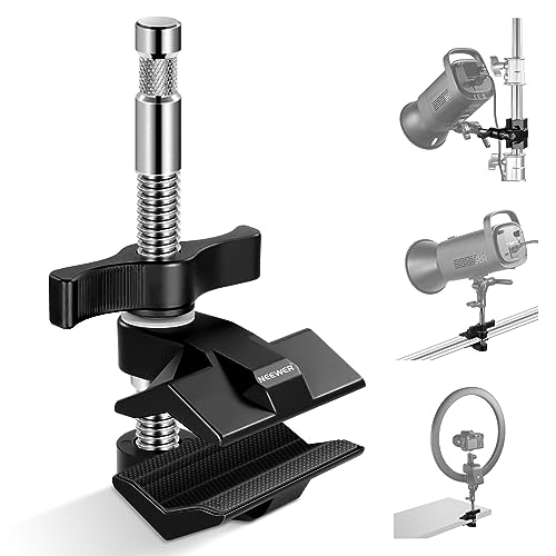 NEEWER 2" End Jaw Grip with 5/...el Shaft End Pipe Clamp, UA015 - down 26.23% (£11.80) to £33.19 from £44.99